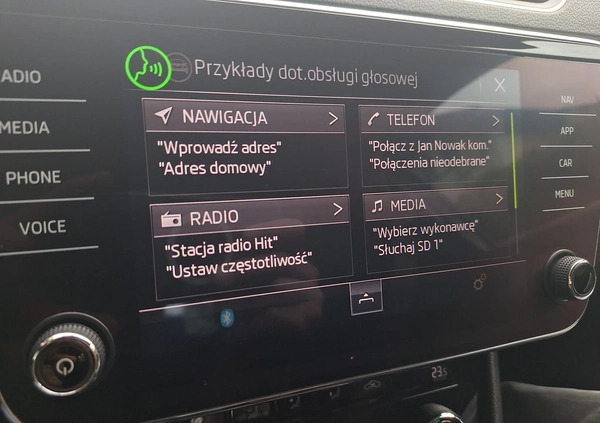 Skoda Superb cena 59900 przebieg: 220000, rok produkcji 2018 z Toruń małe 497